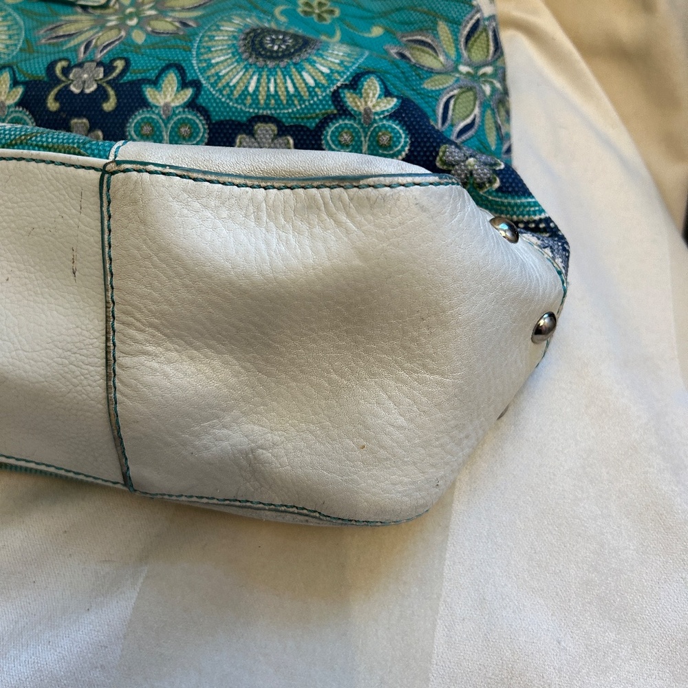 šš»- THE SAK Summer Handbag | Purse | Shoulder Bag Hight blu/white flower pr⦠- Picture 6 of 9